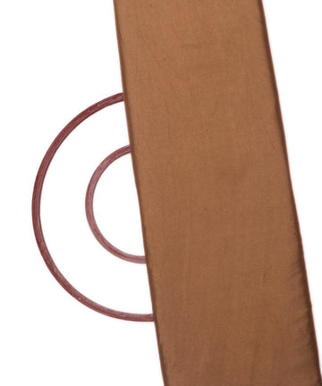 brown colour plain santoon fabric